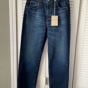 AG Adriano Goldschmied Indigo Straight Jeans